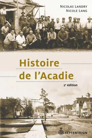 Histoire de l'Acadie. 2e édition (page couverture)